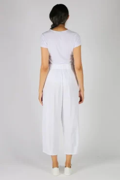 Acrobat Distinct Pant In White By Verge