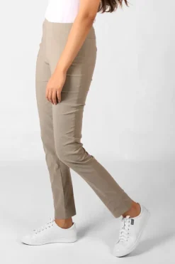 Acrobat Skinny Leg Pant By Verge In Caper