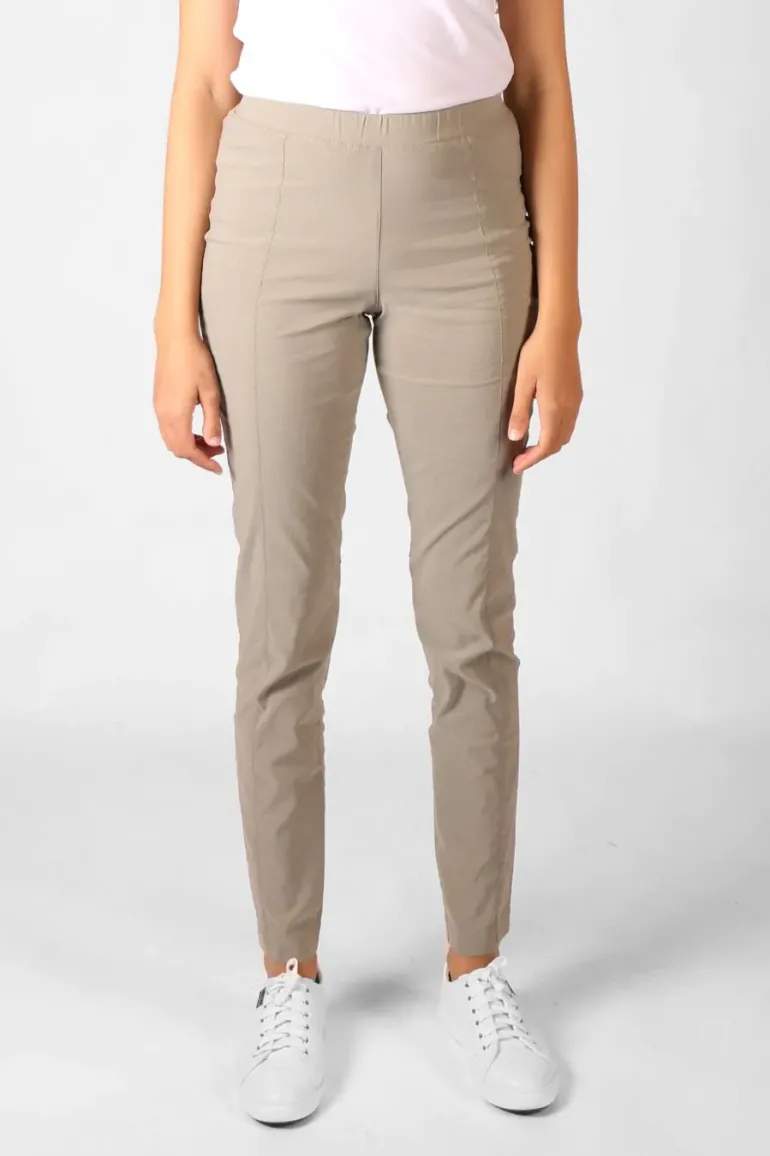 Acrobat Skinny Leg Pant By Verge In Caper