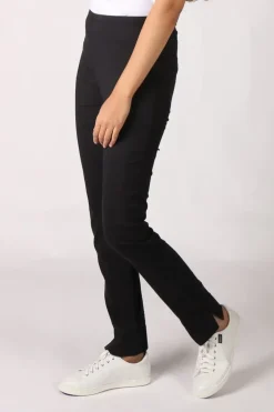 Acrobat Slim Leg Pant In Black By Verge