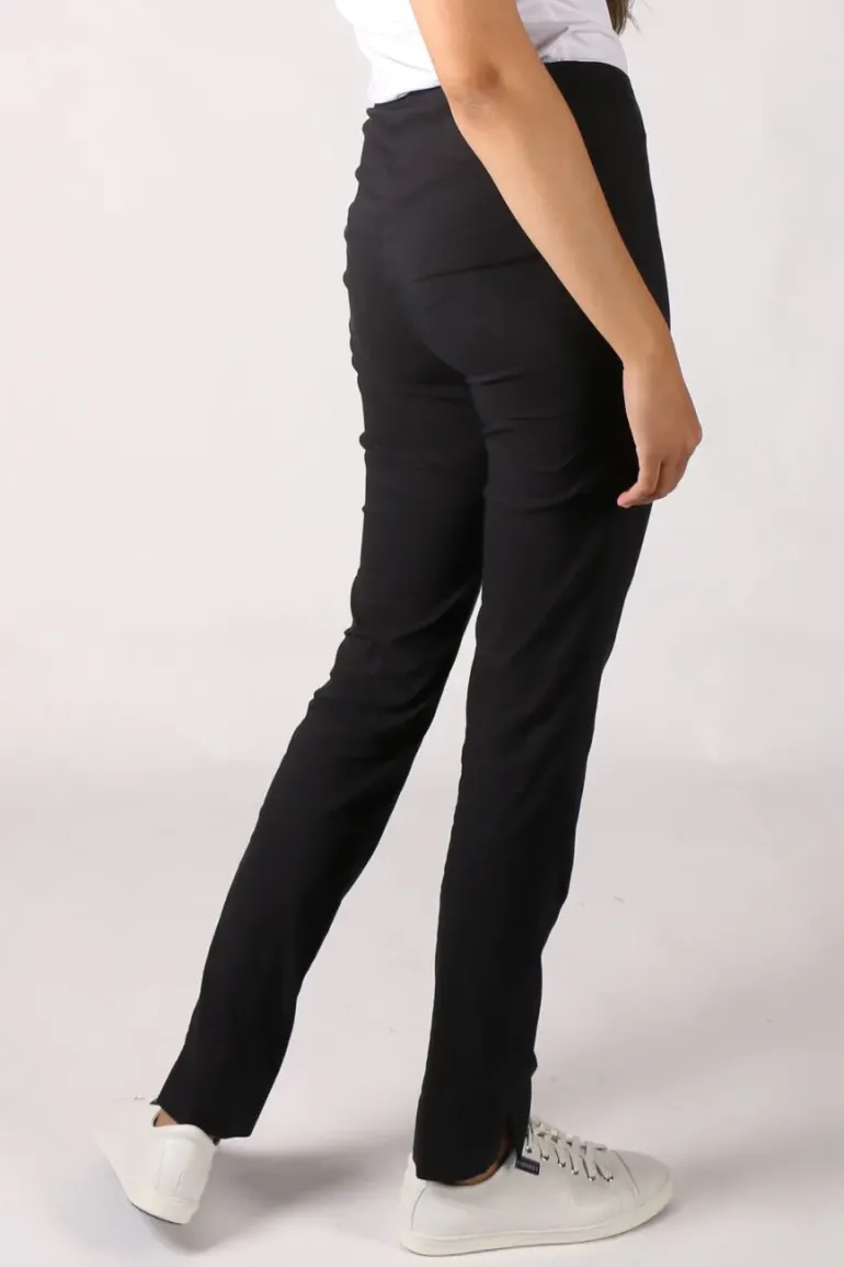 Acrobat Slim Leg Pant In Black By Verge