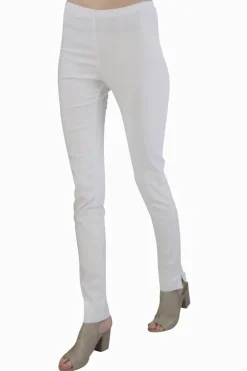 Acrobat Slim Leg Pant In White By Verge