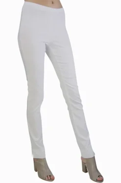 Acrobat Slim Leg Pant In White By Verge