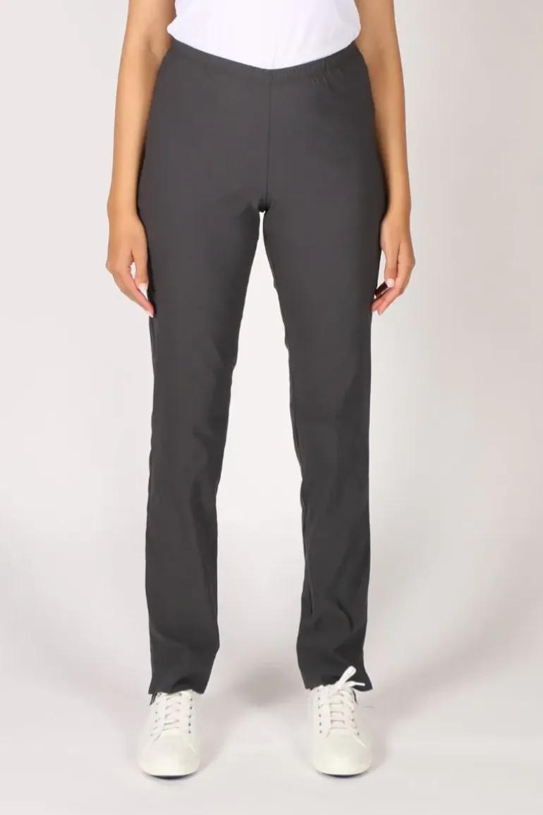 Acrobat Slim Leg Pant In Charcoal By Verge