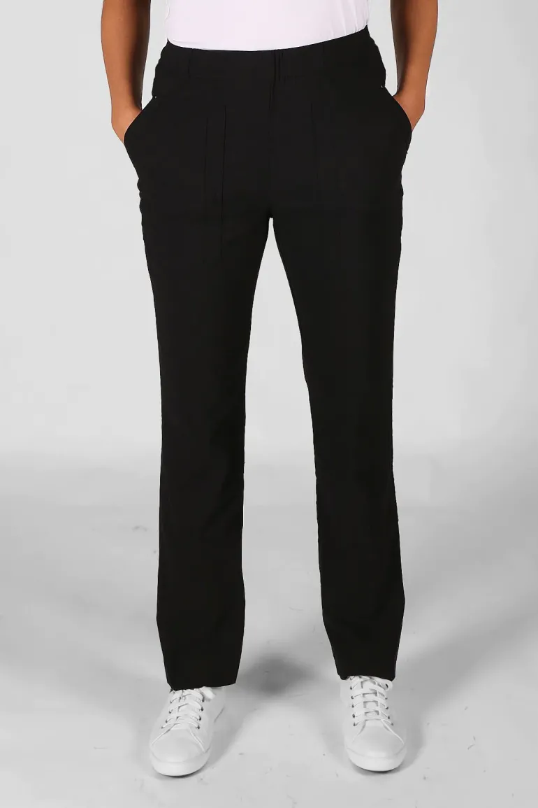Acrobat Slim Pocket Pant Black By Verge