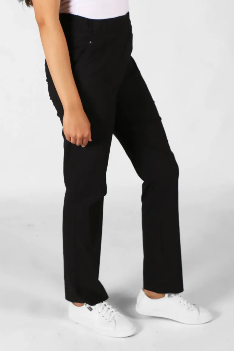 Acrobat Slim Pocket Pant Black By Verge