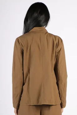 Amici Cotton Up Wind Jacket In Bark