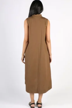 Amici Swan Dress In Bark
