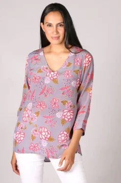 Anupamaa Amina Garden Top In Lilac