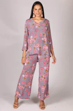 Anupamaa Amina Garden Top In Lilac
