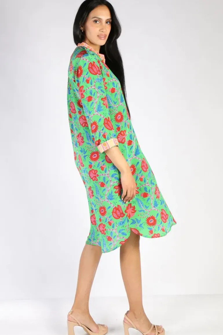 Anupamaa Anya Bouquet Dress In Green