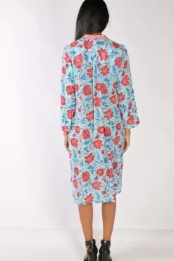 Anupamaa Anya Bouquet Dress In Aqua