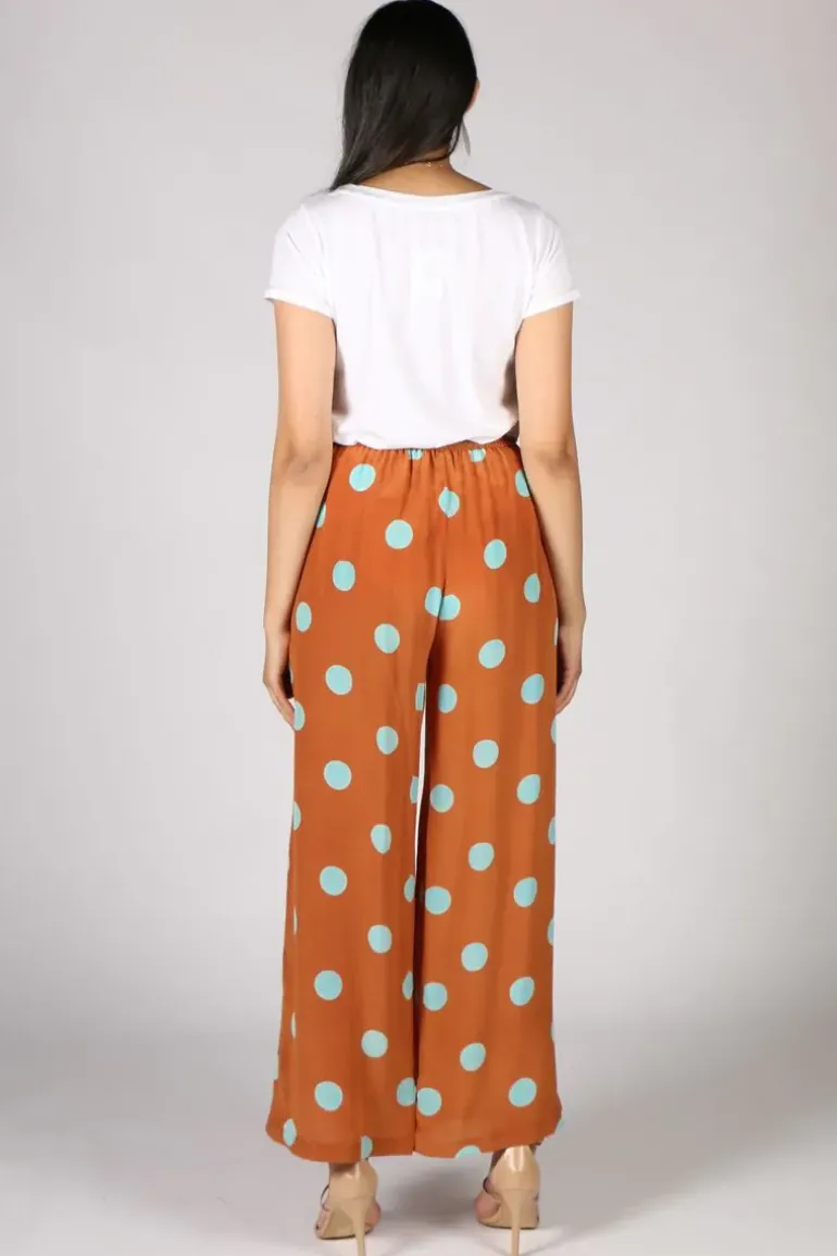 Anupamaa Palazzo Spot Pant In Tan