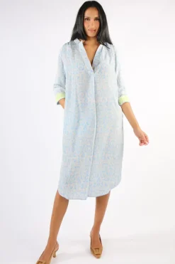 Anupamaa Roma Deco Dress In Sky