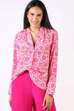 Anupamaa Roma Pala Shirt In Rose