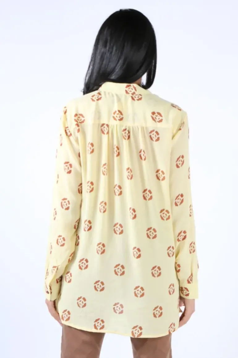 Anupamaa Roma Pansy Shirt In Tan