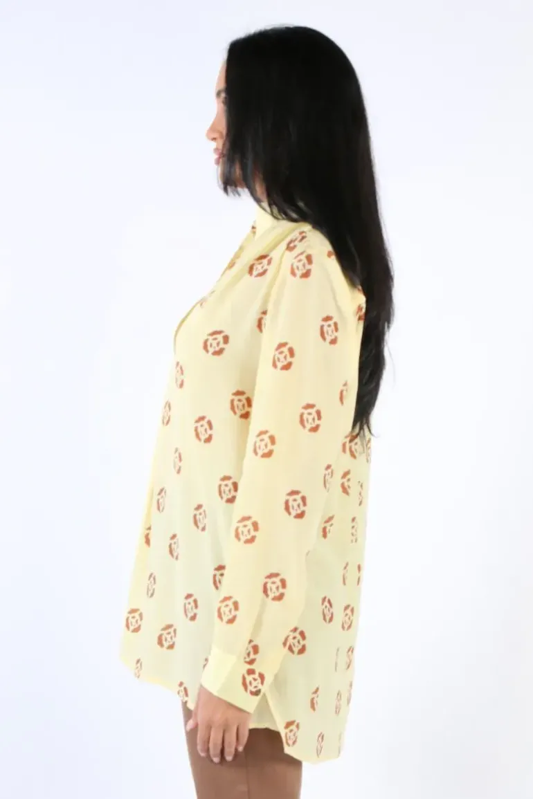 Anupamaa Roma Pansy Shirt In Tan