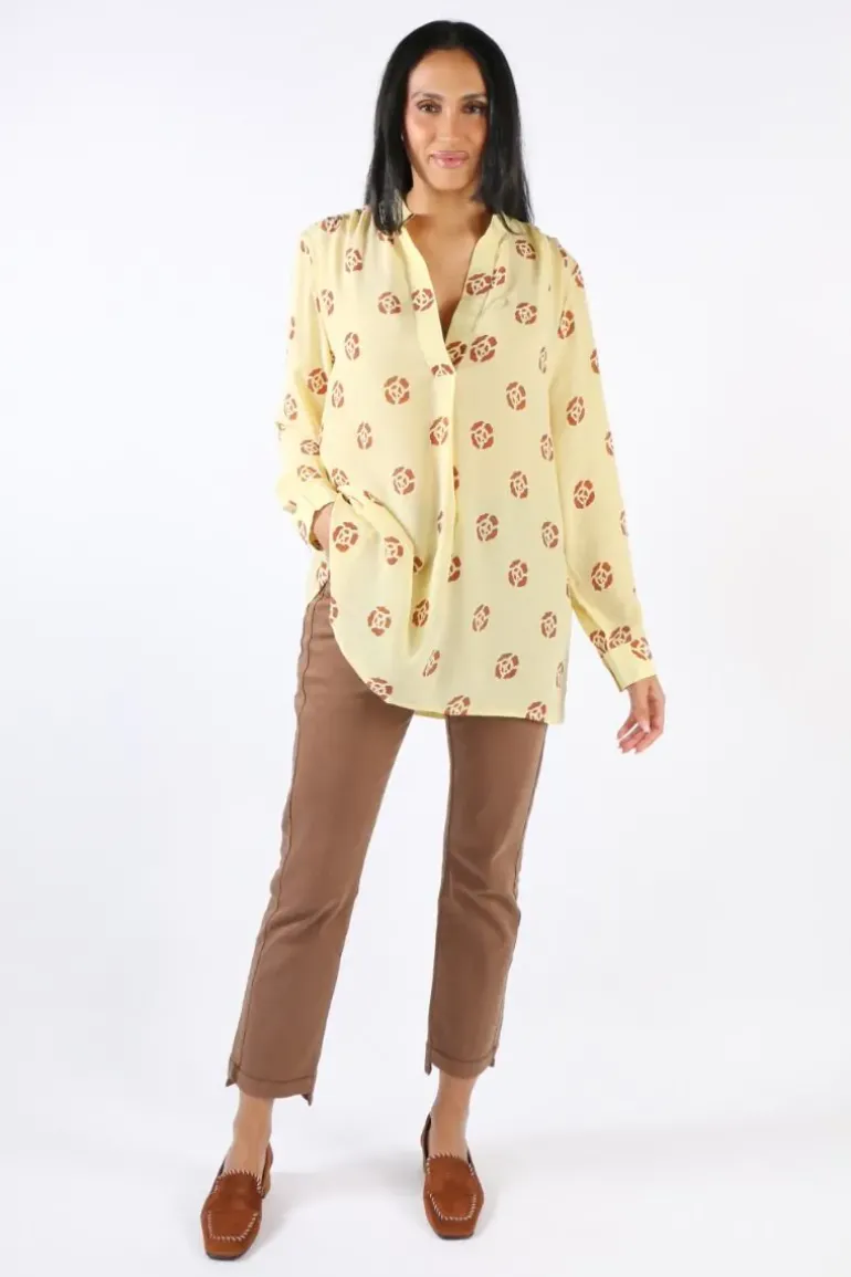 Anupamaa Roma Pansy Shirt In Tan