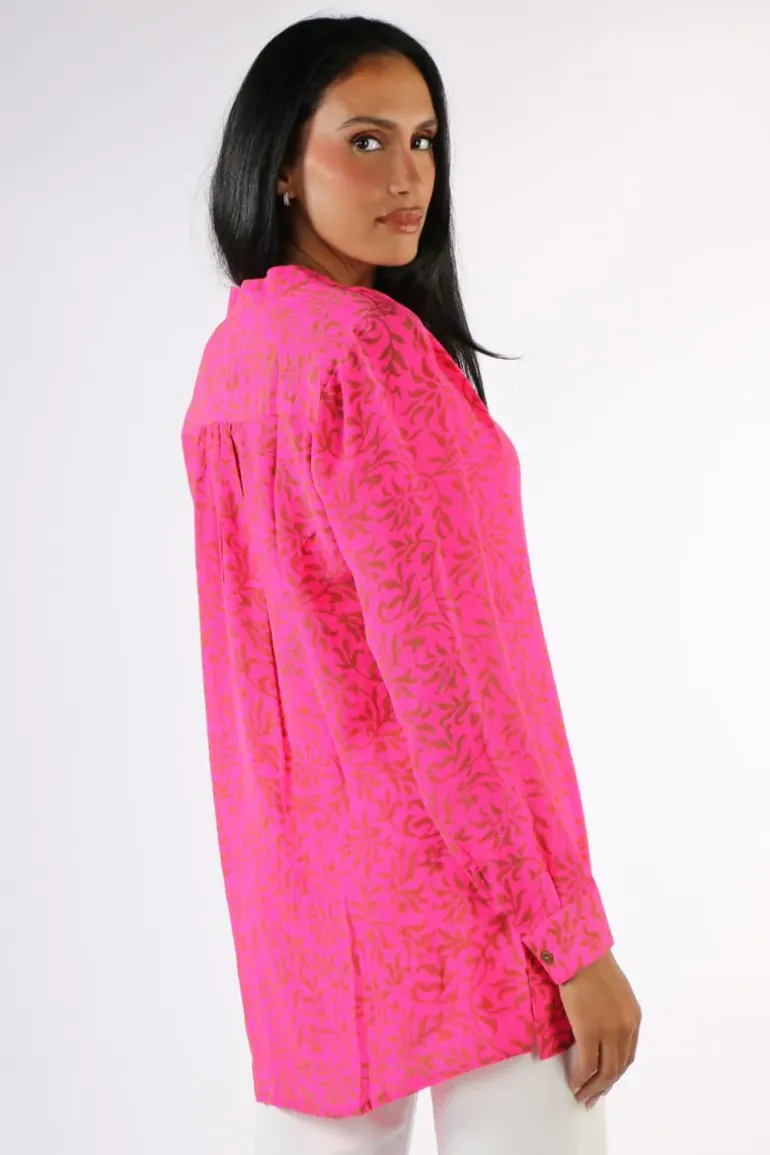 Anupamaa Roma Vine Shirt In Pink