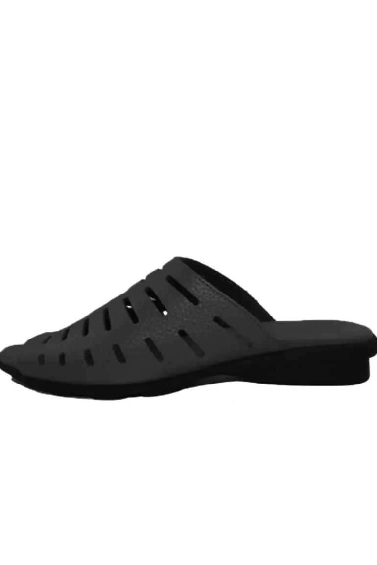 Arche Denmh Sandal In Black