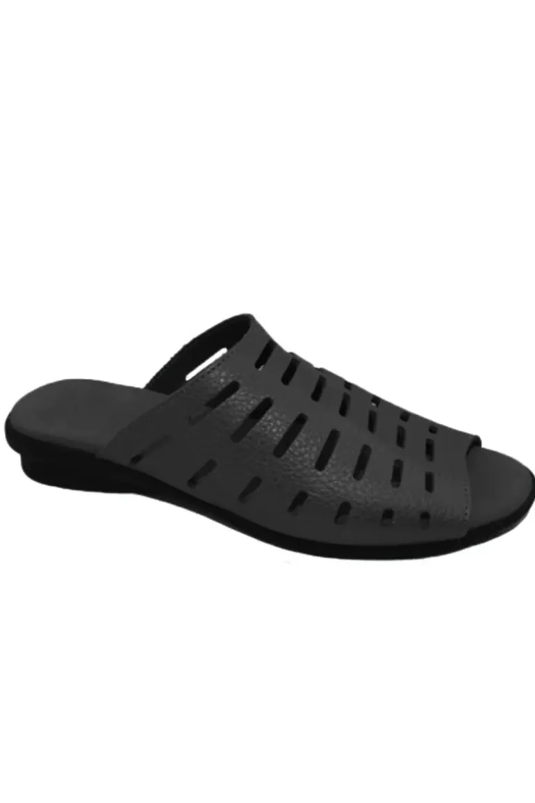 Arche Denmh Sandal In Black
