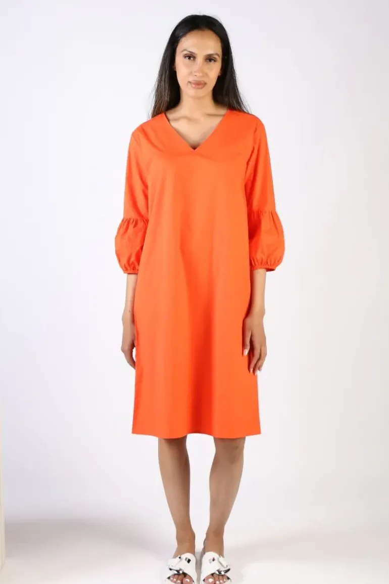 Bagruu Azrah Dress In Orange