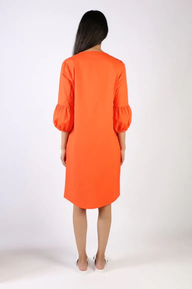 Bagruu Azrah Dress In Orange