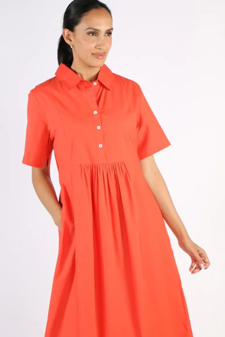 Bagruu Barley Dress In Poppy