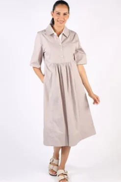 Bagruu Barley Dress In Stone
