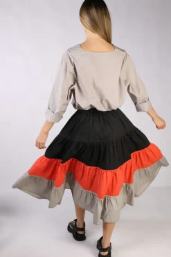 Bagruu Diwali MB Skirt In Black