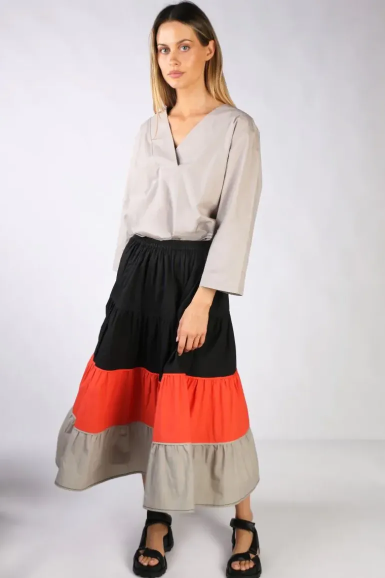 Bagruu Diwali MB Skirt In Black