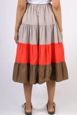 Bagruu Diwali MB Skirt In Stone