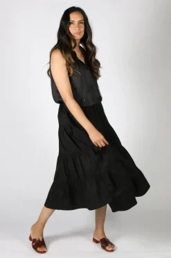Bagruu Diwali Skirt In Black