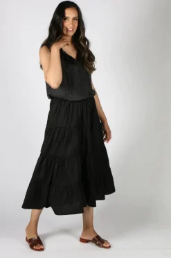 Bagruu Diwali Skirt In Black