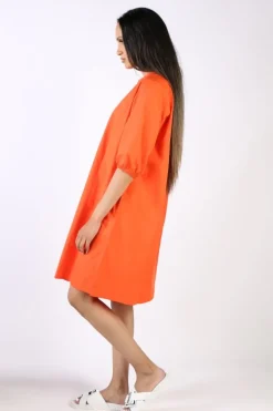 Bagruu Elka Dress In Orange