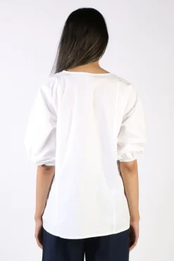 Bagruu Elka Top In White