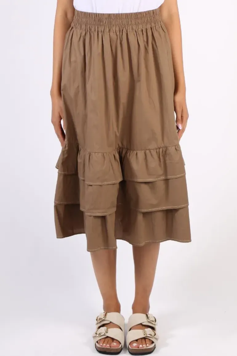 Bagruu Frida Skirt In Olive