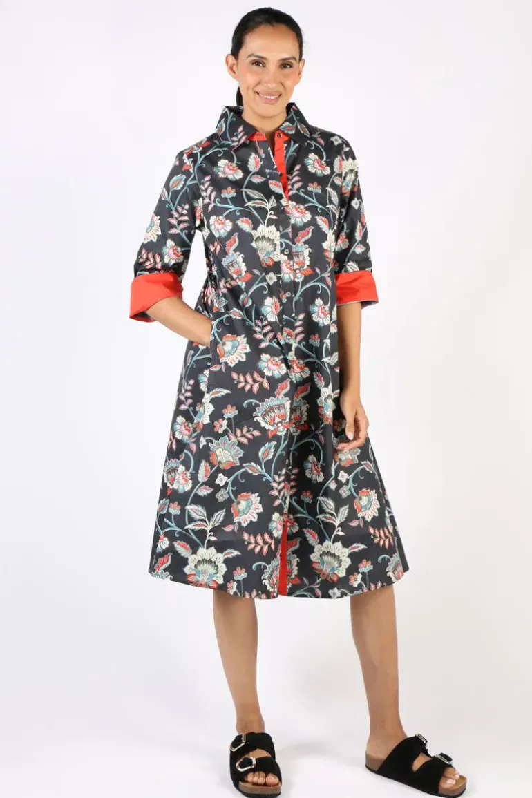 Bagruu Harvey Dress In Floral