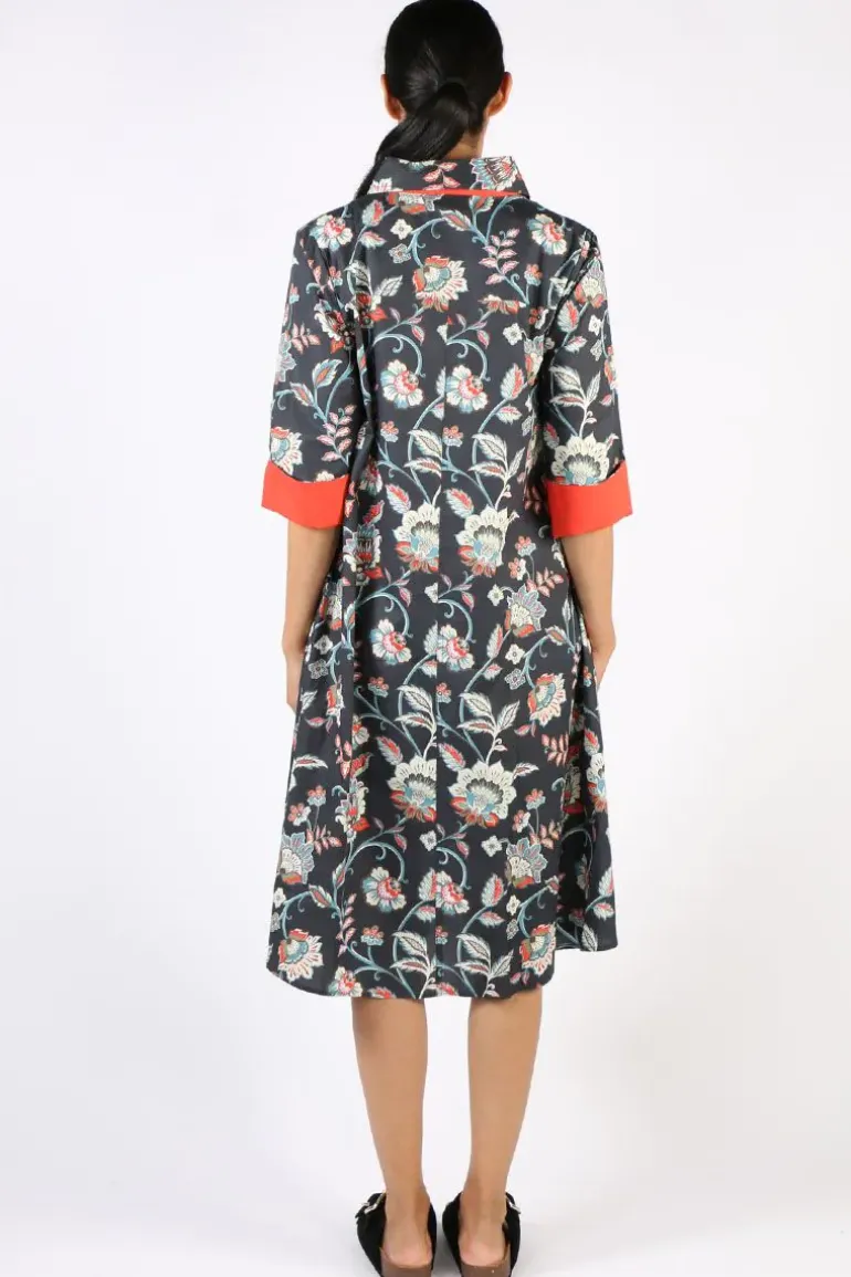Bagruu Harvey Dress In Floral