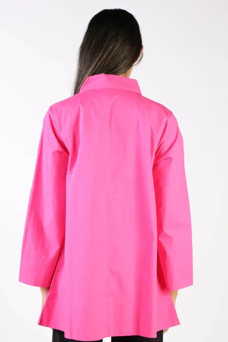 Bagruu Harvey Shirt In Hot Pink