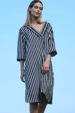 Bagruu Jenna Dress In Stripe