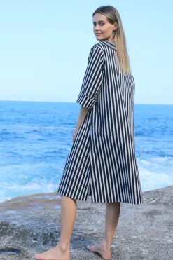 Bagruu Jenna Dress In Stripe