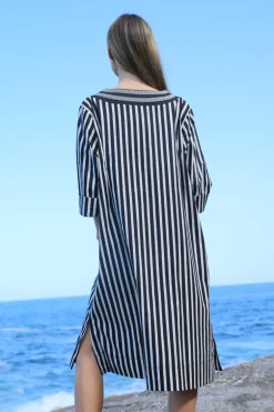 Bagruu Jenna Dress In Stripe