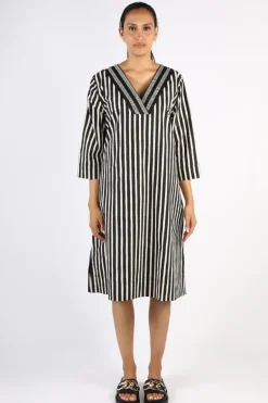 Bagruu Jenna Dress In Stripe