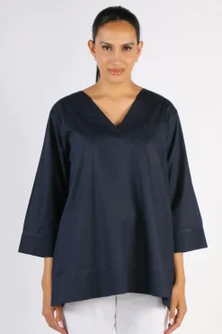 Bagruu Jenna Top In Navy