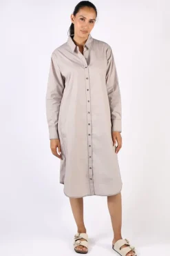 Bagruu Jerry Dress In Stone