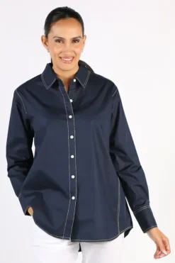 Bagruu Jerry Shirt In Navy