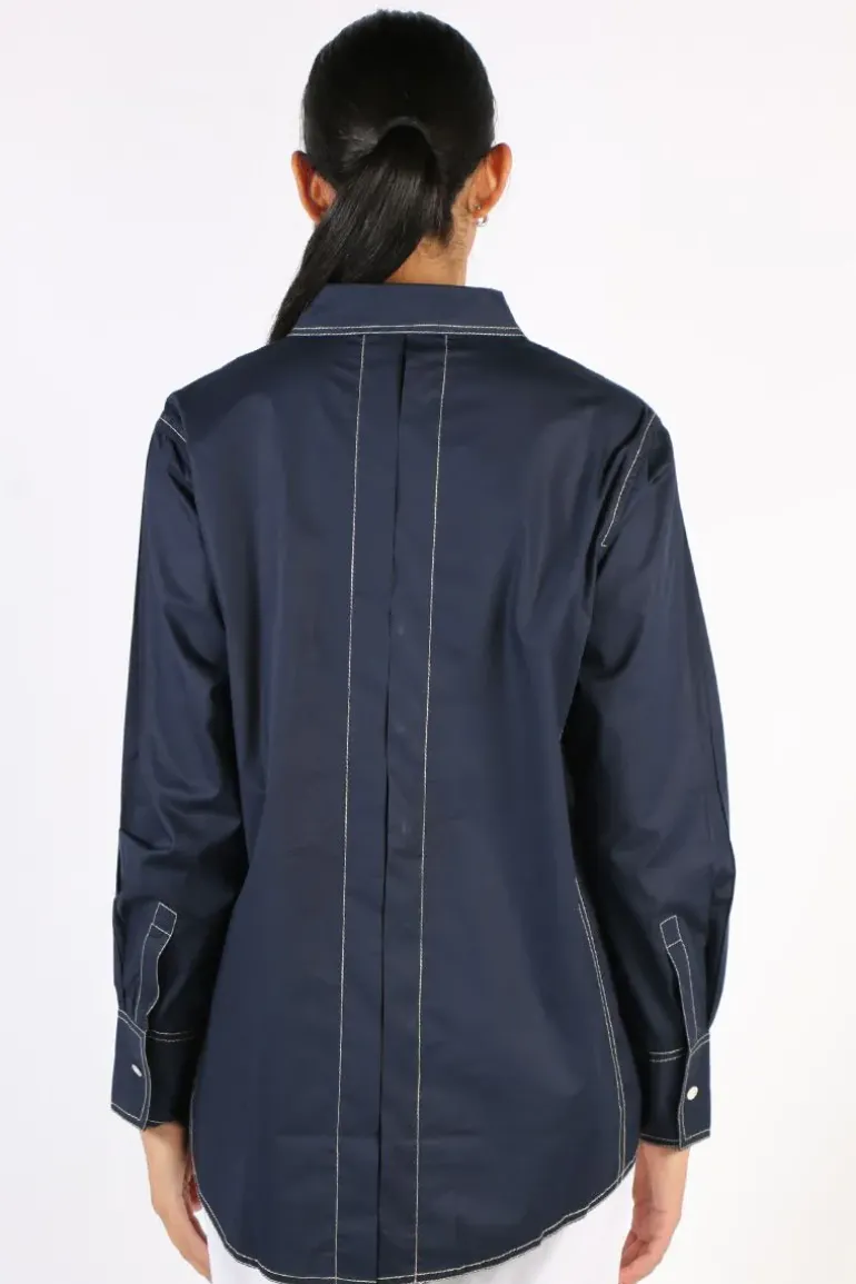 Bagruu Jerry Shirt In Navy