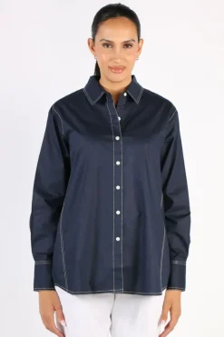 Bagruu Jerry Shirt In Navy