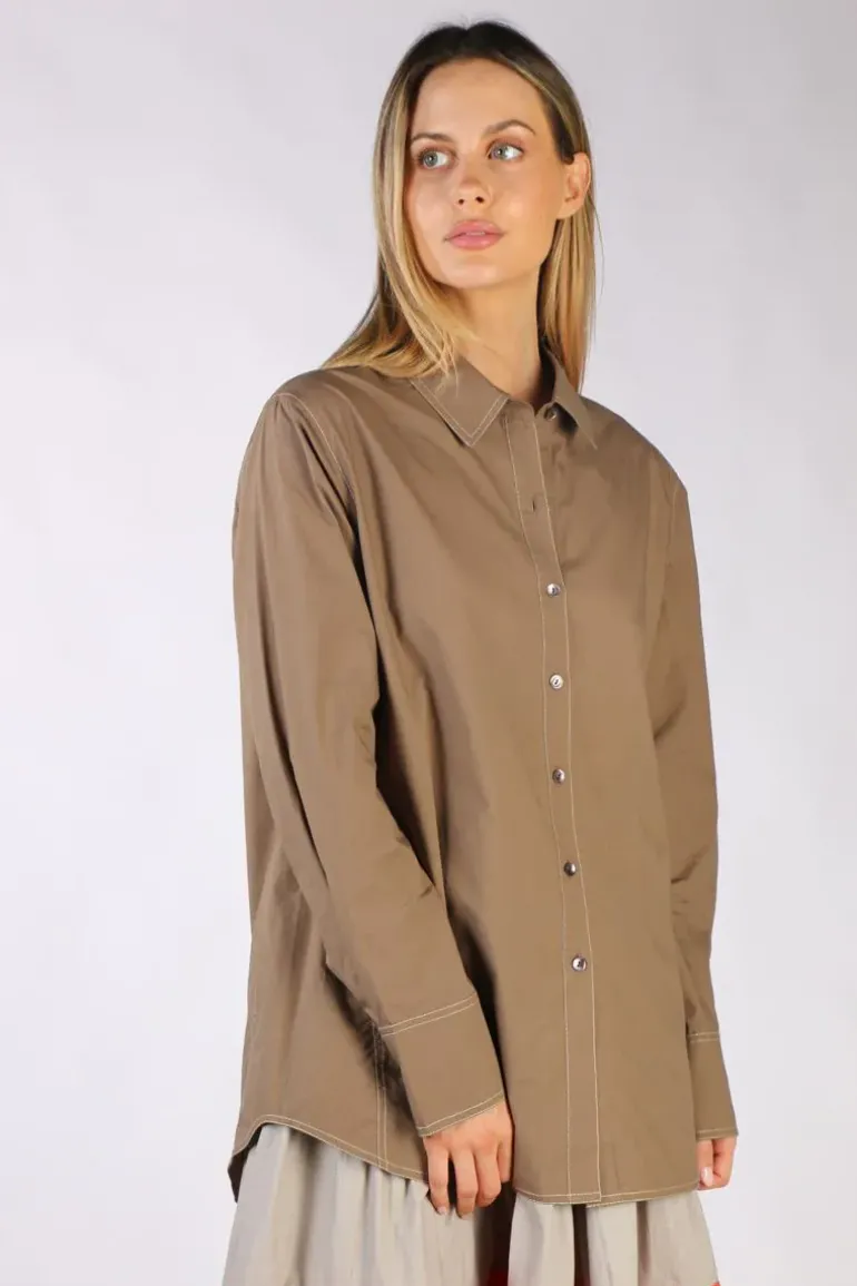 Bagruu Jerry Shirt In Olive